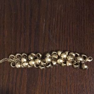 Gold metal bracelet